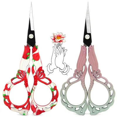 Vintage Embroidery Scissors for Cutting Fabric Craft Knitting Artwork DIY Gifts Supplies