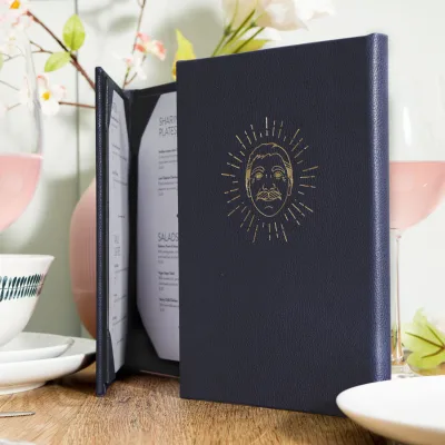 Manufacturer Promotion Sales Restaurant Menu Covers Menu Folder Hotel Shops Wine Bar Leather Menus Custom