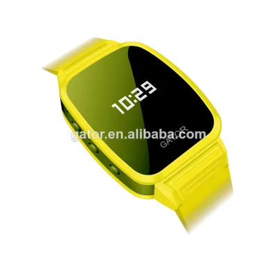 Outdoor Mobile Bracelet Child Anti Kidnapping Gps tracker Map Gps Cell Phone tracker Wrist Watch Phone for Kids---Caref Watch