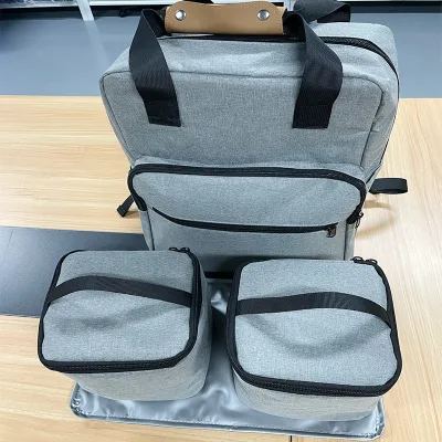 Oxford Cloth Portable Pet Toy Storage Bag & Large-capacity Travel Backpack for cat and Dog Food Carrier Factory Wholesale