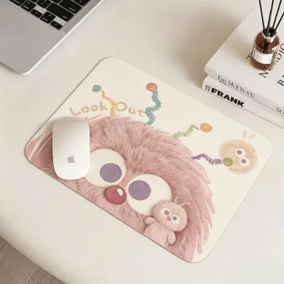 Foam Backed Wholesale Mousepad Washable Custom PVC Mousepad Computer Pad for Podcast Desk