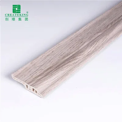 Factory Wholesale PVC LED Floor Molding Durable Plastic Skirting Board Baseboard Profile for Professional Wholesalers