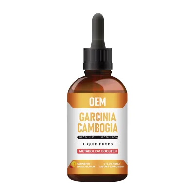 OEM/ODM Raspberry Mango Garcinia Cambogia Extract Liquid Drops Supplement for Adults