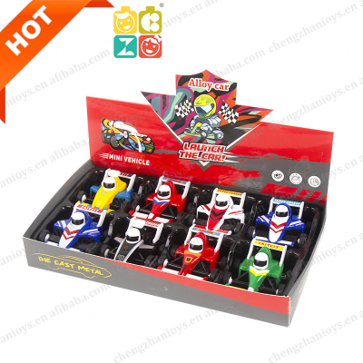 CZ Street Stall Hot Sale Race Car Toy 1/64 Formula Racing Die-cast Toy Mini Alloy Cars F1 Vehicle Set Formula Diecast Car