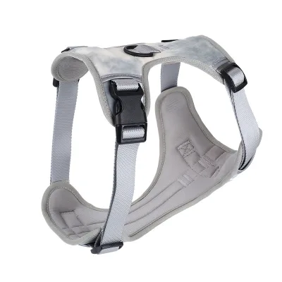 Pet Chest Harness,Dog Chest and Back Explosion Proof, Punch Breathable Reflective Mesh Pet Chest Strap Large Dog Chest and Back