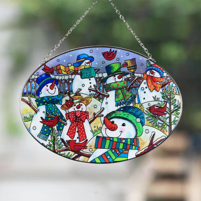 Hot Selling Cute Style Christmas Pendant Decoration Ornament Colorful Christmas Gift