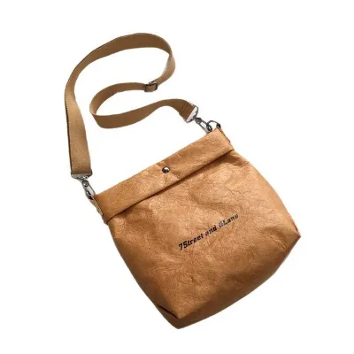 Vintage Crossbody Bag - Waterproof Artistic Versatile Pleated Bag, Single-Shoulder/Handheld/Crossbody for Work Commute
