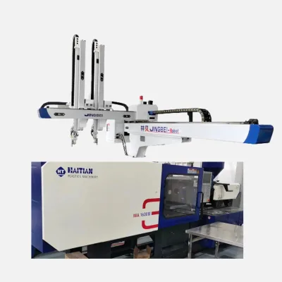 China 5 Axis Plastic Injection Machine Manipulator Sprue Picker Used Injection Molding Machine Manipulator Handling Robot