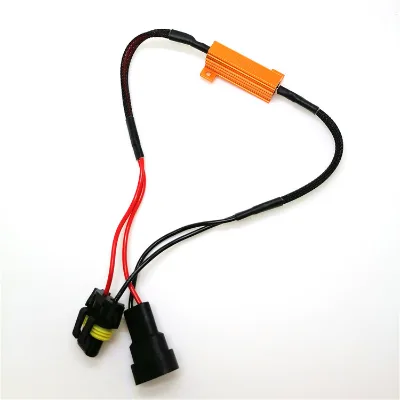 50w 6ohm 6RJ 8ohm 8RJ Canbus Error Code Canceller LED Load Resistor Decoder H11 H7 9005 9006 for Led Fog Light Lamps
