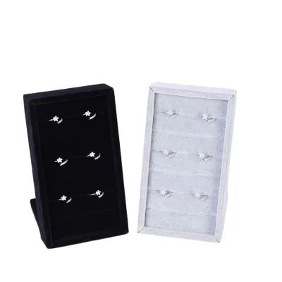 Custom Jewelry Display Ring Stand Display Velvet Ring Display Stand