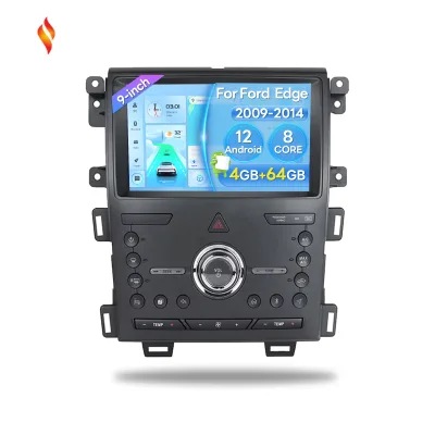 9 Inch Android Wifi Stereo Radio Navigation Car Radio Frame Car DVD Player Multimedia for Ford Edge 2009-2014