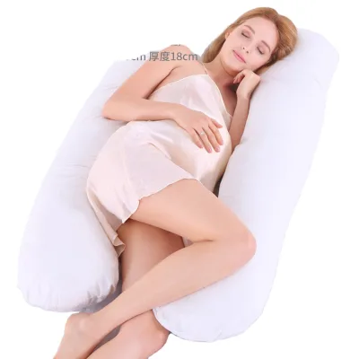 U Shaped Full Body Maternity Pregnancy Pillow With Removable Cover