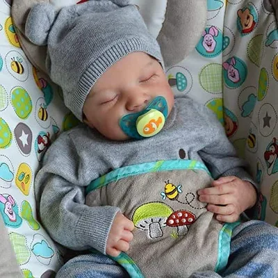Cute Soft Babies Dolls Reborn Factory Super Cheap Mini 19inch Advanced Painted Skin Doll Cute Baby Full Body Silicone