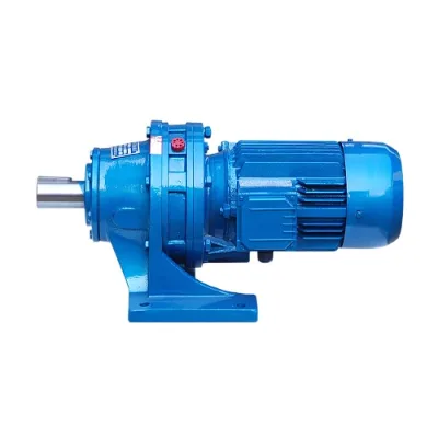 0.5 to 50HP Blue Cast Iron Cycloidal Gear Box for Industrial Horizontal Cycloid Gear Motor