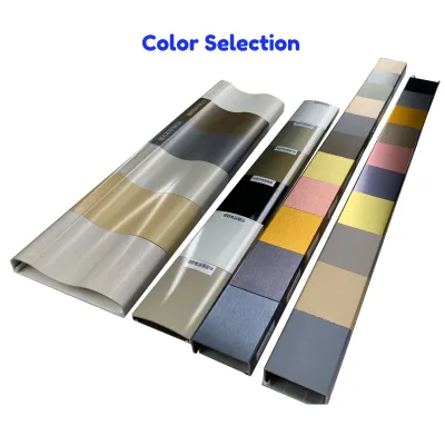 Aluminum Trim for Cabinets, Kitchen Baseboard, Bottom Edge of the Trim, Aluminum Profile for the Floor Joist