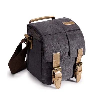 Stylish Lightweight Waterproof Canvas Crossbody Camera Bag for Photographers