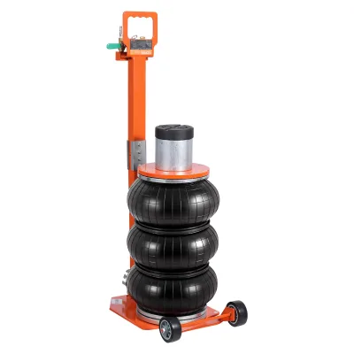 3ton 5Ton Automatic Pneumatic Steel Air Jack for Car Lifting and Inflatable Tire Repair Compressed by Hydraulic System