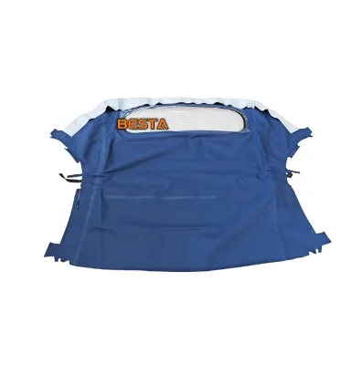 PR-2291-442-2994 New Replacement for Boxster 986 1997-2002 Blue Convertible Soft Top with Plastic Window