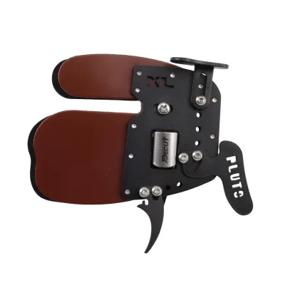 Cowhide Finger Guard Finger Tab Protective Gear Protector for Archery Hunting Shooting and Sports Practice Accessory