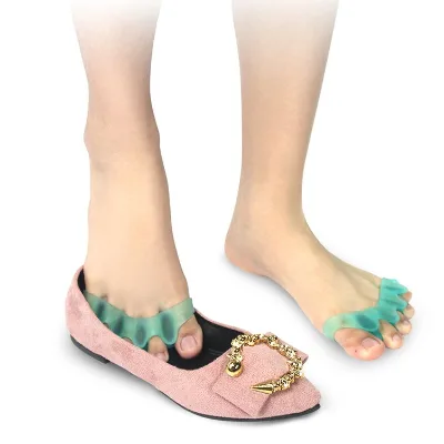 Medical Grade Silicon Toe Spacer Straighteners for Curled Toes Separators Orthotic Suppliers Separator Set Kids White Price Men