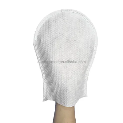 Disposable Pet Cleaning Gloves Non Woven Fabric for Cat and Dog