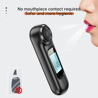 AM01 S+ Precision Professional air Blowing Alcohol Tester Usb Breathalyzer