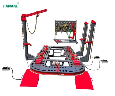 Automobile Body Repair Equipment Beam Correction Instrument Five Rows Holes Manganese Steel Plate Square Hole 2D