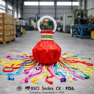 Hot Sale Biodegradable Hand-Throw Confetti for Weddings Birthdays Colorful Paper Crackers Popper Streamers