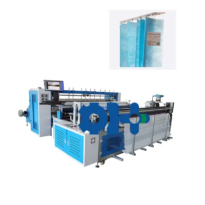 120GSM Non-woven Fabric Fire Retardant Disposable Hospital Curtain Making Machine