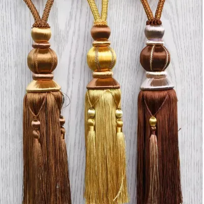 France Style Tassel Tie Back for Luxurious Curtain