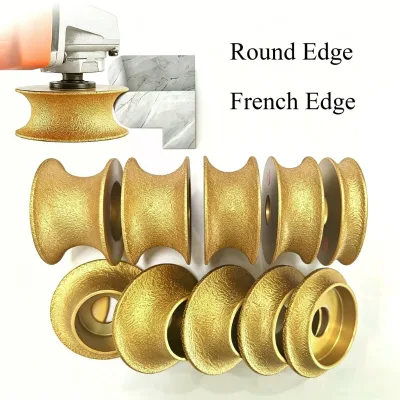 75x20mm Diamond Circular Polishing Wheel for Edge Grinding of Tiles Quartz Stone Marble Granite Made in China