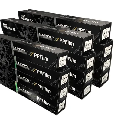 V-kool 7.5Mil V10 CLEAR Compression Resistant TPU PPF Film Prevent Parking Collision Minor Dents Paint Cover