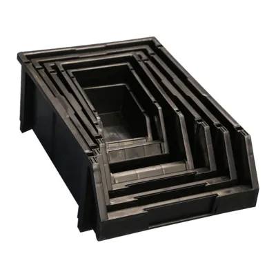 ESD Slanted Bin Modular Combined Storage Box Antistatic Component Container PP Safe Storage Bin for Electronics Assembly