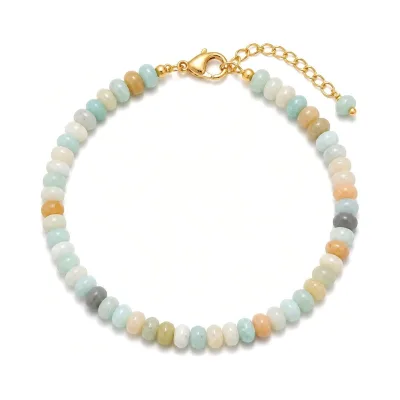 Hot Sale Colorful Natural Stone Beaded Bracelets for Women, Boho Handmade Gemstone Bracelet, Stackable Summer Beach Jewelry