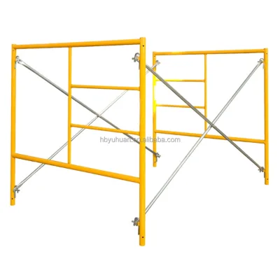 Construction Ladder Cheap Building Material Scaffolding Galvanized Metal Ladder Steel Scaffolding Scaffold