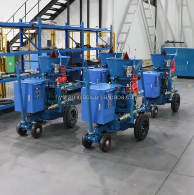 Portable Castable Gunning Refractory Spray Machine Dry Refractory Concrete Equipment