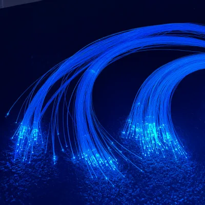 0.75mm PMMA RGB LED Fiber Optic Lights High Luminous Efficiency (80 Lm/w) 2-Year Warranty IP66 Rated Remote Control Dimmable