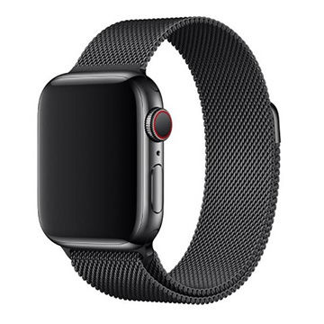 Magnetic Milanese Loop Stainless Steel Watch Strap For Apple Watch