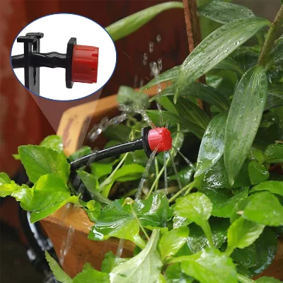 Agricultural Drip Irrigationsystem Plastic Water Dipper Set Pipes With Adjustable Dripper