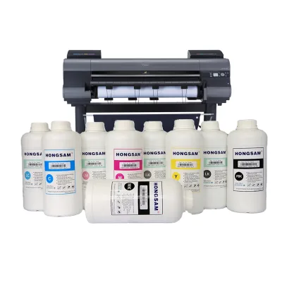 HONGSAM 1000ML Water Proof Paper Art Paper Ink Pigment Ink for Canon Printer IPF9400 IPF8400