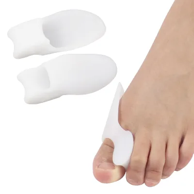 Bunion Corrector Big Toe Silicone Hallux Valgus for Women Men Straightener Foot Gel Silicon and 1Pair Toe Separator