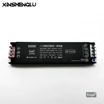 Wholesalers 200W 180-260V Ac 1.6A Tuya Wifi Smart Control 2 3 Line Constant Voltage Engineering Power Supply