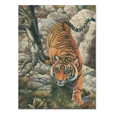 Customized From Pictures Photo Canvas Art Handmade Oil Animal Paintings