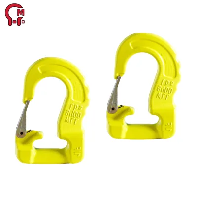 HLM Quick Connect Sling Hook One-step Fast Attachment Design Forged Alloy Steel Powder Coated Shandong Industrial Overhead