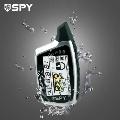 SPY Pke Keyless Entry Electronic Motorcycle Security Alarm System Smart Key 2pcs Rolling Code Engine Remote Start 105-125dB