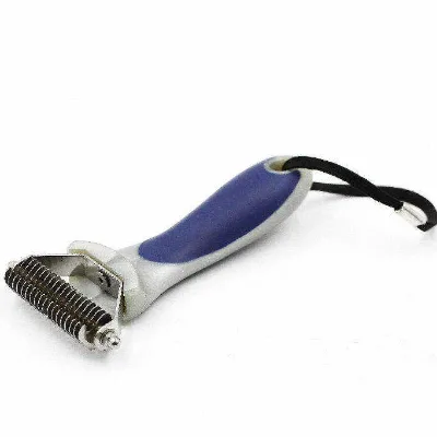 Safe and Effective Shedding Dematting Remover Pet Comb Brush Cleaning Pet Grooming Brush
