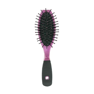 Quality Massage Paddle Nylon Ball Tipped Bristles Mini Travel Air Cushion Hair Brush