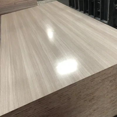 Best Price Poplar Core 13mm Wood Grain Both Sides Hmr Laminated Blockboard for Decoration Interior