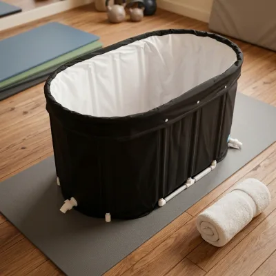 OEM Sauna Eisbad Combination Foldable Inflatable Ice Bath Tub for Swiss Spa Salon Distributors