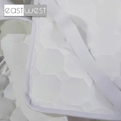 East West New Stock Arrival Quilted Fitted Noiseless Mattress Pad Waterproof Breathable Mattress Protector